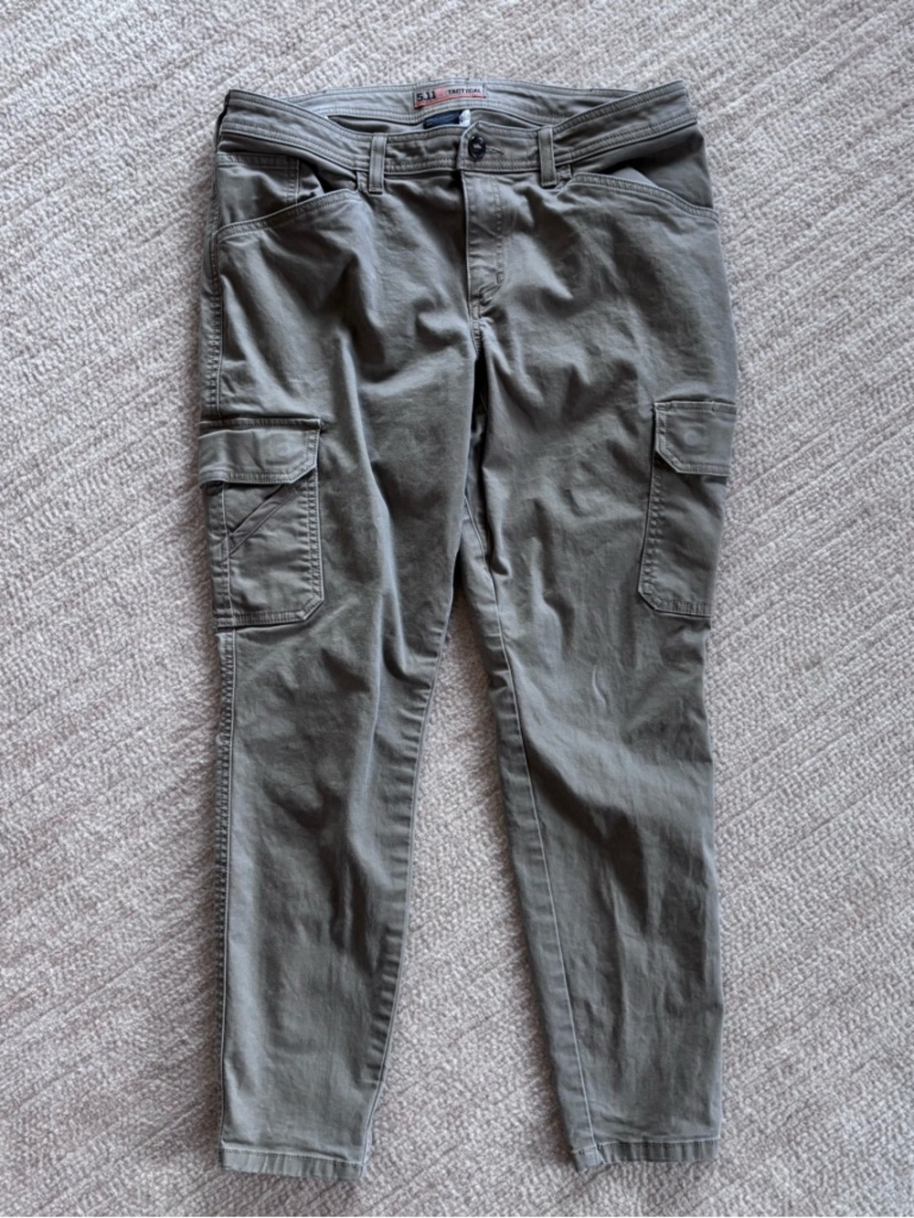 5.11 Tactical Cargo Pants - Women’s Size 8 Regular Khaki Work Pants EMT
